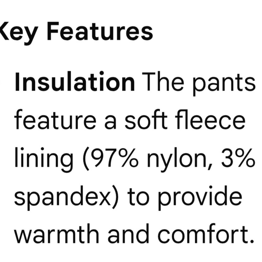 Ketchi Sitka Fleece Lined Women's Outdoor Winter Pants. Size 6 Short - Picture 14 of 14